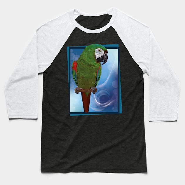 Severe macaw Baseball T-Shirt by obscurite